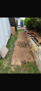 Photo de galerie - Avant pose de pelouse