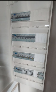 Photo de galerie - Rénovation complète de tableau électrique.
