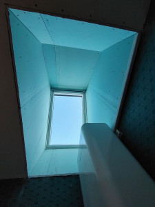 Photo de galerie - Entourage de velux, isolation 