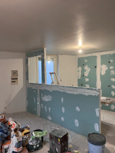 Photo de galerie - Pose de placo