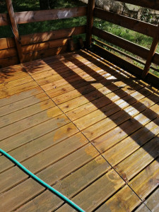 Photo de galerie - Nettoyage de terrasse 