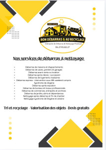 Photo de galerie - Service de débarras et nettoyage