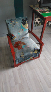 Photo de galerie - Tapisserie fauteuil 