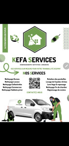 Photo de galerie - Kefa services 
une entreprise de nettoyage 