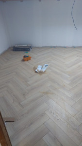 Photo de galerie - Pose de parquet - Revêtement de sol