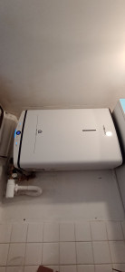 Photo de galerie - Installation d’un chauffe-eau de 50 litres horizontal type artisan
