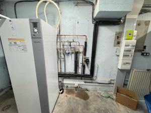 Photo de galerie - Voici l’installation d’un pompe à chaleur