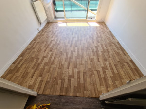 Photo de galerie - Pose de parquet - Revêtement de sol