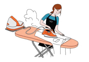 Photo de galerie - Propose repassage à la pièce. Travail très soigné. Linge restitué repassé dans un temps raisonnable 