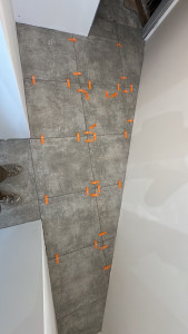Photo de galerie - Carrelage dans une Beuderie 