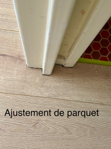 Photo de galerie - Ajustement de parquet 