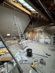 Photo de galerie - Plâtrerie - Murs - Plafonds