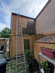 Photo de galerie - Traitement toiture- façade 