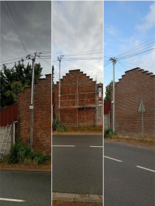 Photo de galerie - Piquetage et rejointoiement d'un pignon sur rue