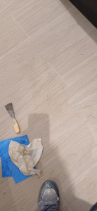 Photo de galerie - Pose de parquet terminé 
