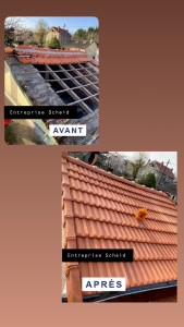 Photo de galerie - Changement de toiture 