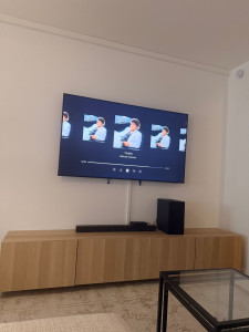 Photo de galerie - Montage et installation meuble et télé
