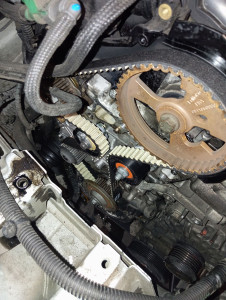 Photo de galerie - Remplacement distribution 