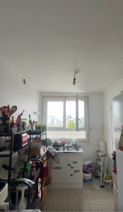 Photo de galerie - Enduit et pause de toile de verre plus peinture 