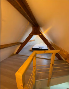 Photo de galerie - Fabrication d'une rambarde pour chambre d'ado