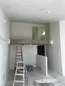 Photo de galerie - Réalisation de travaux de Placo, isolation joints ainsi que la peinture