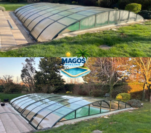 Photo de galerie - Nettoyage abris piscine 