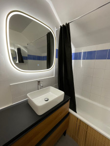 Photo de galerie - Pose de miroir 