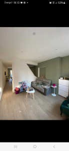 Photo de galerie - Placo peinture sol 