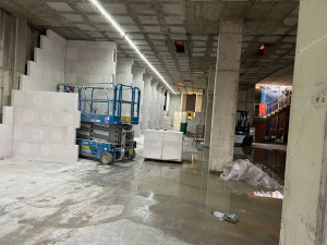 Photo de galerie - Pose parpaing 