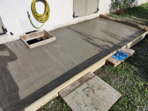 Photo de galerie - Dalle de sécurité béton 