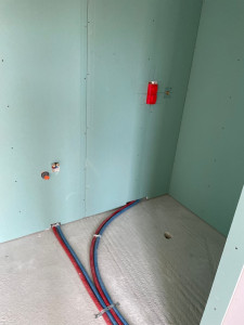 Photo de galerie - Pose boxe douche encastrer