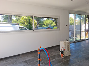 Photo de galerie - Agrandissement 40m2 
pose placo isolation jointage peinture
chape et pose carrelage