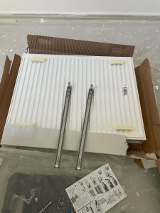 Photo de galerie - Poser radiateur 