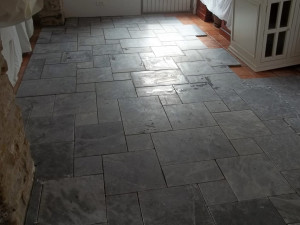 Photo de galerie - Chantier en pseudo marbre 