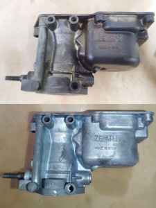 Photo de galerie - Nettoyage et reconstruction d'un carburateur de 4L