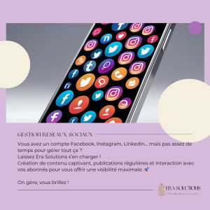 Photo de galerie - Aide au webmarketing : réseaux sociaux, outils Google, communication digitale.