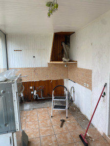 Photo de galerie - Suppression d’une cuisine 