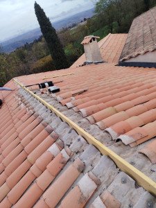 Photo de galerie - Nouveau faîtage à sec 