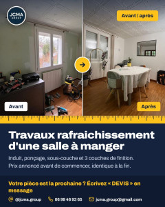 Photo de galerie - Rafraichissement salle à manger 2