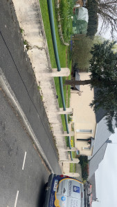 Photo de galerie - Muret avant réparation 