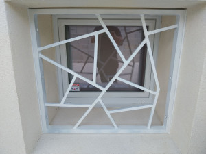Photo de galerie - Grille  de fenêtres 