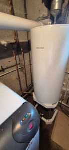Photo de galerie - Mise en place chauffe eau Elec 150 litre