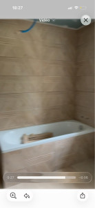 Photo de galerie - Pose de carrelage salle de bain 
