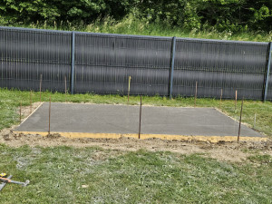 Photo de galerie - Dalle extérieur pour abris de jardin ?