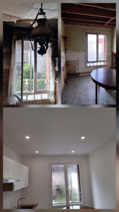 Photo de galerie - Rénovation de plafond et murs 