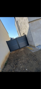 Photo de galerie - Installation d’un portail