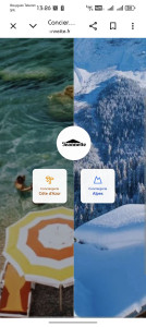 Photo de galerie - Création du site internet de la Conciergerie Jeannette qui propose ses services aux propriétaires de la Côte d'Azur et des Alpes ! 