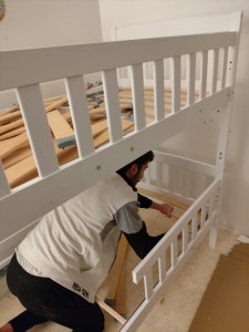 Photo de galerie - Montage de lit superposé a Noisiel 