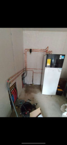 Photo de galerie - Pose d’une pac air eau 