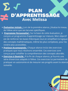 Photo de galerie - Plan d’apprentissage 